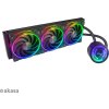 AKASA vodní chladič CPU SOHO 360 Dusk Edition, Triple radiator liquid CPU cooler ARGB LED, Black