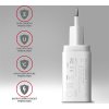 AXAGON ACU-QC19W, QC, 19W, 1x USB-A port, QC3.0/AFC/FCP/SMART, biela