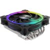 AKASA chladič CPU SOHO H6L (Height of 67mm), 12cm fan
