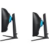 SAMSUNG MT LED LCD Gaming Smart Monitor 27" Odyssey G65B - prohnutý,Quantum Dot QHD,VA,240Hz,1ms,Pivot