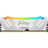 KINGSTON DIMM DDR5 16GB 6000MT/s CL32 FURY Renegade Bílá RGB XMP