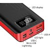 Viking power banka go30, 30000 mAh, černá
