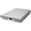 LACIE Portable SSD USB-C 500GB external portable SSD inc rescue service Moon Silver