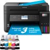 EPSON tiskárna ink EcoTank L6270, 3v1, A4, 1200x4800dpi, 33ppm, USB, Wi-Fi, LAN, 3 roky záruka po reg.