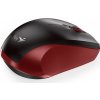 GENIUS myš NX-8006S/ 1600 dpi/ bezdrátová/ tichá/ černočervená