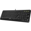 GENIUS klávesnice Slimstar Q200/ Drátová/ USB/ černá/ retro design/ CZ+SK layout