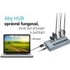 i-tec USB 3.0 nabíjecí HUB 7port + Power Adapter 36 W