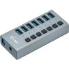 i-tec USB 3.0 nabíjecí HUB 7port + Power Adapter 36 W