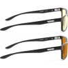 GUNNAR kancelářske/herní brýle 2-PACK VERTEX ONYX * jantarová + jantarová MAX skla* BLF 65 + 98 * GUNNAR focus + pouzdro