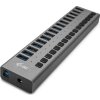 i-tec USB 3.0 nabíjecí HUB 16port + Power Adapter 90 W