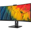 Philips MT VA LED 34" 34B1U5600CH/00 - VA panel, 3440x1440, HDMI, DP, USB-C, USB, LAN, repro, nast vyska, curved, webcam