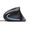 TRUST Myš Verto ergonomic mouse USB, black (černá)