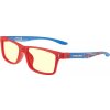 GUNNAR kancelářské/herní brýle CRUZ KIDS LARGE (8-12) - MARVEL SPIDER-MAN EDITION * jantarová skla * BLF 65 * NATURAL fo