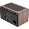 CARNEO W100 Rádio DAB+, FM, BT, Wireless charging, wood