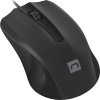 Natec optická myš SNIPE 1200 DPI/Kancelářská/Optická/1 200 DPI/Drátová USB/Černá