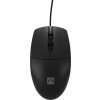 Natec optická myš RUFF Plus 1200 DPI/Kancelářská/Optická/1 200 DPI/Drátová USB/Černá