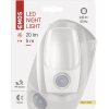 EMOS LED Noční světlo P3318, PIR + noční senzor