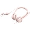 Náhl. sada Logitech Stereo USB Headset H390,růžová