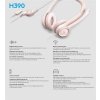 Náhl. sada Logitech Stereo USB Headset H390,růžová