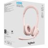 Náhl. sada Logitech Stereo USB Headset H390,růžová