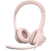 Náhl. sada Logitech Stereo USB Headset H390,růžová
