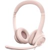 Náhl. sada Logitech Stereo USB Headset H390,růžová