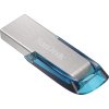 SanDisk Ultra Flair/128GB/USB 3.0/USB-A/Modrá