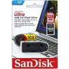 SanDisk Ultra/128GB/USB 3.0/USB-A/Černá