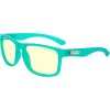 GUNNAR kancelářske/herní brýle INTERCEPT POP EMERALD GREEN * jantarová skla * BLF 65 * GUNNAR focus