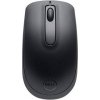 Dell WM118/Kancelářská/Optická/Pro praváky/1 000 DPI/Bezdrátová USB/Černá