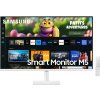 SAMSUNG MT LED LCD Smart Monitor 32" M50C - bílý
