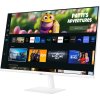 SAMSUNG MT LED LCD Smart Monitor 32" M50C - bílý