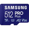 Samsung micro SDXC karta 512GB PRO Plus + SD adaptér