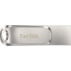 SanDisk Ultra Dual Drive Luxe/256GB/USB 3.1/USB-A + USB-C/Stříbrná