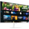 SAMSUNG MT LED LCD Smart Monitor 27" M50C - bílý
