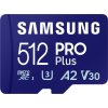 Samsung micro SDXC karta 512GB PRO Plus + USB adaptér