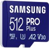 Samsung micro SDXC karta 512GB PRO Plus + USB adaptér