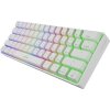 Genesis herní klávesnice THOR 660/RGB/Gateron Brown/Bezdrátová USB + Bluetooth/US layout/Bílá