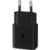 Samsung cestovní nabíječka EP-T1510XBE, PD, 15W, kabel USB-C, černá