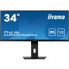 IIYAMA XUB3493WQSU-B5 34inch UW ETE IPS-panel 3440x1440 FreeSync 3000:1 400cd/m2 0.4ms MPRT HDR 2xHDMI 2xDP USB-HUB Speakers