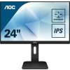 AOC MT IPS LCD  WLED 23,8" 24P1 - IPS panel, 1920x1080, 250cd/m, 5ms, D-Sub, DVI, HDMI, DP, USB, repro, pivot