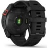 Garmin fenix 7X Solar,Gray/ Black Silicone Band, EU