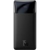 Baseus Bipow powerbanka s digitálním displejem  30000mAh 15W černá