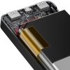 Baseus Bipow powerbanka s digitálním displejem  10000mAh 15W černá