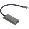 PremiumCord Převodník USB-C na HDMI, rozlišení 4K a FULL HD 1080p, kovové pouzdro
