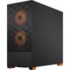 Fractal Design Pop Air RGB Orange Core TG Clear Tint/Midi Tower/Transpar.