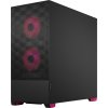 FRACTAL DESIGN skříň Pop Air RGB Magenta Core TG Clear Tint, 2x USB 3.0, bez zdroje, ATX