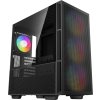 DEEPCOOL CH560 / MidT/ 3x140 a 120mm ARGB fan / USB 3.0 / tvrzené sklo / černá
