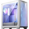 MSI MPG GUNGNIR 300R AIRFLOW WHITE/ bez zdroje/ bílý/ levé temperované sklo/ 4x 120 mm A-RGB fan/ 1x USB-C/ 2x USB