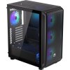 Endorfy Arx 500 ARGB / ATX / 5 x 140 ARGB fan (až 7 fans) / 2xUSB-A / USB-C / tvrzené sklo  / mesh panel /  černá